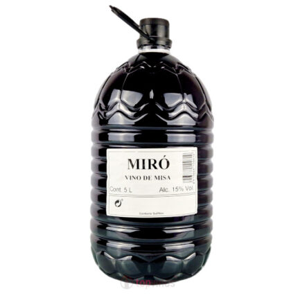 VINO DE MISA MIRÓ 5 LTR.
