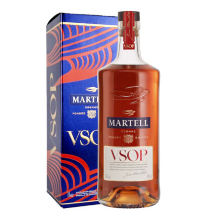COGNAC MARTELL VSOP 1 LTR.