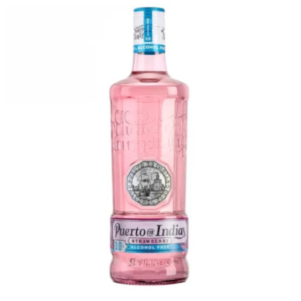 GINEBRA PUERTO INDIAS STRAWBERRY SIN ALCOHOL 0,0